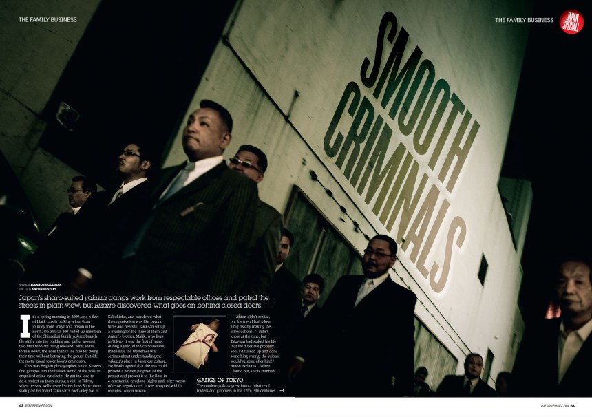 Yakuza by Anton Kusters first spread