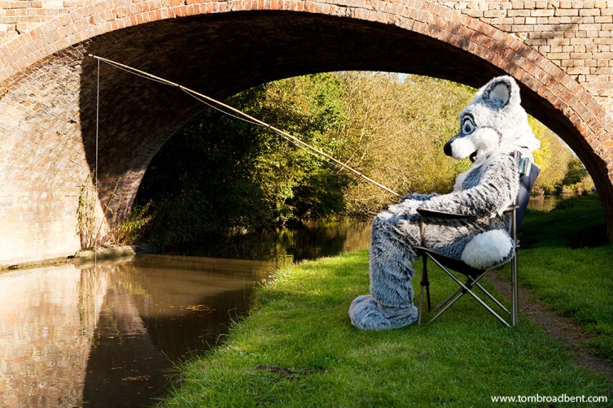Twinkie is a North American Sea Otter and when he's not swimming and jet-skiiing he likes to go fishing