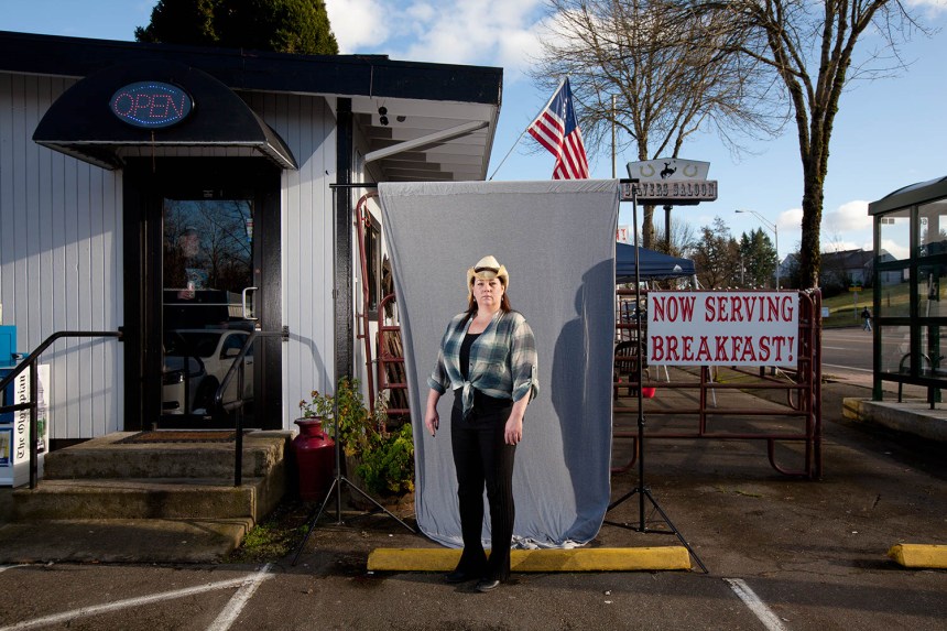 Mary Ballou, 41, barmaid, Olympia, Washington (Photograph courtesy: ©Mark Chilvers 2013)